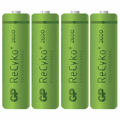 GP ReCyko+ NiMH x4 AA 2600 mAhGP ReCyko+ NiMH x4 AA 2600 mAh