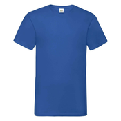 Blue Mens T-shirt Valueweight V-Neck Fruit of the Loom