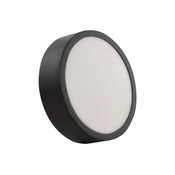 LED Stropna svetilka LED/12,5W/230V pr. 17 cm črna