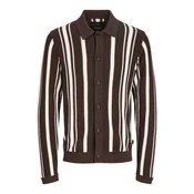 JACK & JONES Pletena jopa JPRBLADEVIN kremna/rjava
