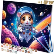 Massido Slikanje po številkah 40x50 cm Massido Astronavt