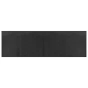 Vidaxl Preproga pravokotna siva 60x200 cm bambus