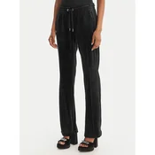 Juicy Couture Spodnji del trenirke Tina JCWBJ126327 Črna Straight Leg