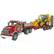 MACK Granite LKW m. Tieflader