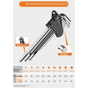 Yihaogongchang Set imbus kljuceva, 9 komada
