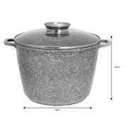 Granit KING Hoff možnar z moženjcem, granit, O 28 cm