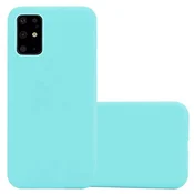 Cadorabo CADORABO Ohišje, združljiv s Samsungom v Candy Blue - Zaščitni pokrov iz fleksibilnega silikona TPU, (20574193)
