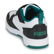 Super PUMA Rebound V6 Low Sneakers Kids, Shop, Black/White/Emerald Ice, 28
