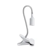 Fleksibilna stona lampa sa stezaljkom PLANTY 1xE27/30W/230V bela