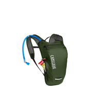 Biciklistički ruksak s mjehurom za vodu Camelbak Hydrobak Light boja: zelena, mali, s tiskom