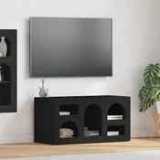 TV ormar Crna 80 x 35 x 40 cm Konstruirano drvo