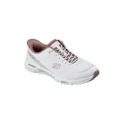 SKECHERS Čevlji na vezalke Glide- Step Gravity Everyday Bliss čokolada/bela