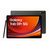 Samsung X816N Galaxy Tab S9+ 5G 512 GB (siva) 12 4" WQXGA+ zaslon / Octa-Cora / 12 GB RAM / 512 GB pohrane / Android 13.0