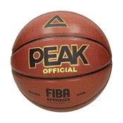PEAK košarkaška lopta FIBA Approved braon, velicina 7