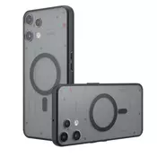 Hibridni ovitek PureFrost MagSafe za Nothing Phone (3a) Lite - black