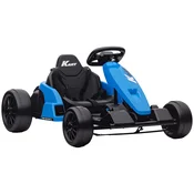 Homestar Električni gokart nastavljiv sedež 115x77x555 cm modra
