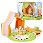 sarcia.eu Bluey in Bingo KOMPLET Playroom figuric, figurice za otroke za igro, PREMIKLJIVE DELE 3+