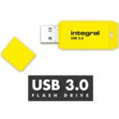 INTEGRAL NEON 8GB USB2.0 RUMEN KLJUČEK INTEGRAL, (624313)