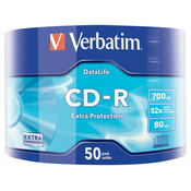 Verbatim CD-R zgoščenke, 700 MB, 52×, 80 min, 50 kosov