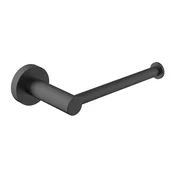 X-ROUND BLACK Držalo za toaletni papir, črno mat - Črna - 160x45x80 mm - Sapho - X-ROUND - 120 - Medeninasti - Nosilec toaletnega papirja - Krožni - 160 - 45 - 80 - According to recommendation - 14