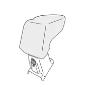 Armrest Smart ForFour 2014-2021 (adapter only)