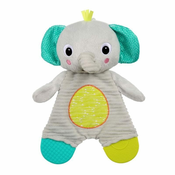 BRIGHT STARTS Igrača Snuggle&Teethe slon 0 m+