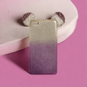 Ovitek Funny Bears cirkon Bicolor + Glitter za Huawei P8 Lite, Teracell, vijolična