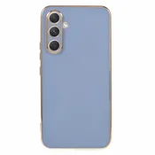 GS Ovitek za Samsung Galaxy A25 5G, Glamour CamShield, moder + 9H steklo