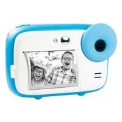 AgfaPhoto Realikids Instant Cam decji fotoaparat sa trenutnom štampom, plavi