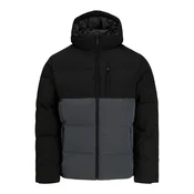 JACK & JONES Zimska jakna JJEBecks temno siva/črna