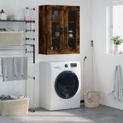 Greatstore Stenska omarica dimljen hrast 69,5x34x90 cm