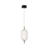 LED luster na sajli PELLUCID LED/11W/230V zlatna/prozirna