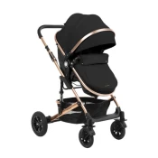 KikkaBoo Kolica Amaia Black premium set 2in1 sa autosedištem I-Size (KKB11243 SET)