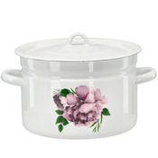 CHOMIK SMALTIRANA POSODA 9 L 26 CM BELO PEO NIA LAURA Z/P *2639