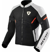 Revit! Jacket GT-R Air 3 White/Neon Red L Tekstilna jakna