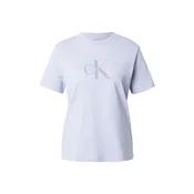 Calvin Klein Jeans Majica Hero Classic  lila / majnica / srebrna