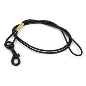 Elastična vrvica za muharsko podmetalko Elastic strap 50 cm with snap hook