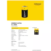 Baterija INTENSO Energy Ultra D 1.5V Alkaline 2/1