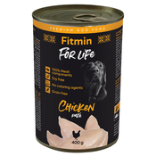 Varčno pakiranje Fitmin Dog For Life 12 x 400 g - Piščanec