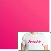Bambu Lab Matte Heat Transfer Vinyl Sheet - Neon Pink