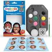Snazaroo Komplet 8 barv za obraz Tlapková patrola: Marshall & Liberty