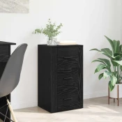 Kreveta s ladicama Crni hrast 40 x 33 x 70 cm Konstruirano drvo
