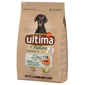 Ultima Nature Medium/Maxi losos - Varčno pakiranje: 2 x 3 kg