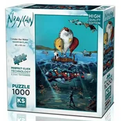 KS Games - Puzzle Pod vodo - 1 000 kosov