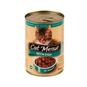 CAT MENU Vlažna hrana za macke u konzervi sa ukusom ribe, 415g