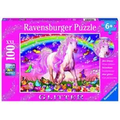 Ravensburger Puzzle Konj sa šljokicama, 100 delova