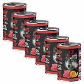 Alpha Spirit Dog Wet - Beef & Melon 6x400 g