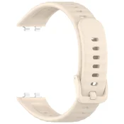 Silikonski pas Techsuit W082 za Huawei Band 11/Band 11 Pro - cream