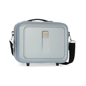 Roll road ABS beauty case sky blue
