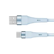 shumee USB - USB Type C kabel 1 m silikonski moder Kruger & Matz Basic